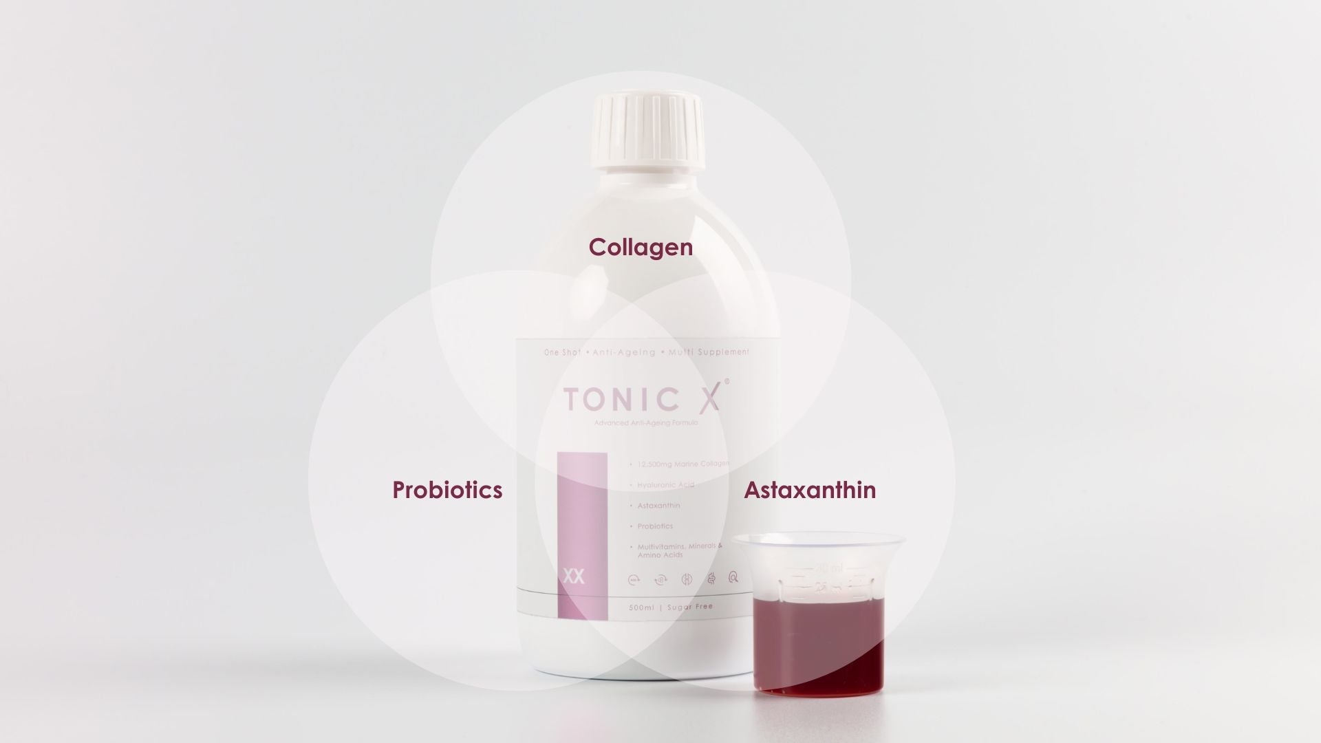 How Tonic X Combines Collagen, Probiotics & Astaxanthin in One Powerful Daily Shot